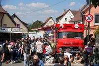 Großer Andrang herrschte beim Döffinger Vatertagsmarkt.