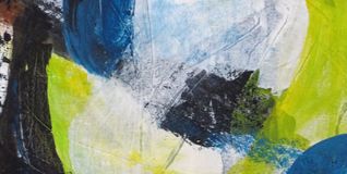 Eva-Maria Wacker hat sich auf die Acrylmalerei festgelegt.