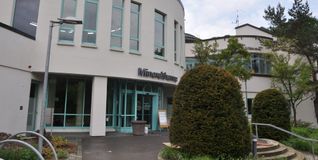Der Haupteingang der Mineraltherme Böblingen