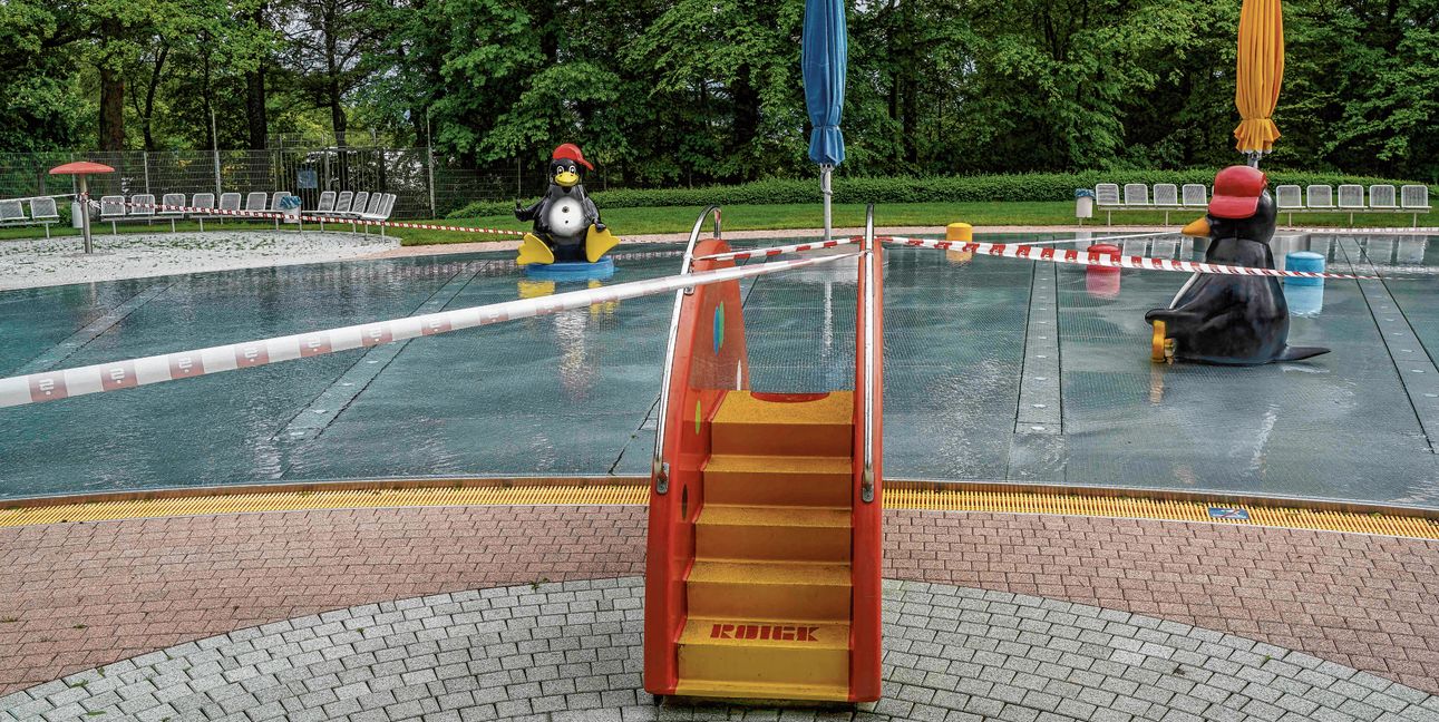 Die kleinen Besucher müssen sich noch ein wenig gedulden.