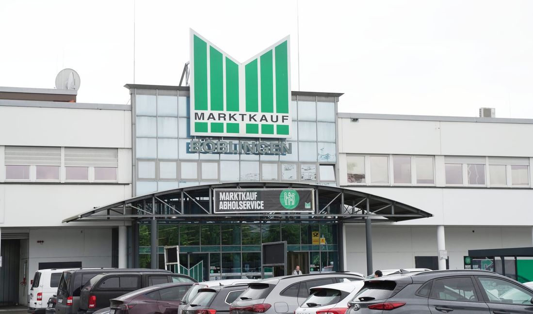 Im Marktkauf auf der Böblinger Hulb wird bereits im laufenden Betrieb umgebaut, bis Mitte des nächsten Jahres soll alles fertig sein.