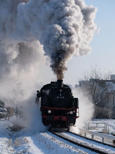 Am 6. Januar ist der Feurige Elias zum letzten Mal vor der Winterpause unterwegs. Bild: z