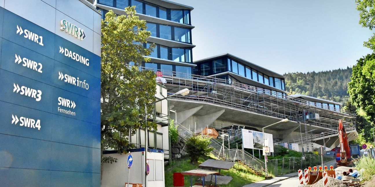 Bis Ende dieses Jahres soll das neue SWR-Mdienzentrum in Baden-Baden fertiggestellt sein