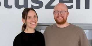 Sonja und Markus Hölzle, Initiatoren der Aktion „Heiligabend – gemeinsam statt einsam“.	Bilder: Markus Hoelzle