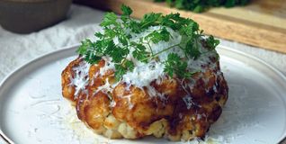 Überbackener Blumenkohl. Bild: akz-o