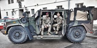 Auch außergewöhnliche Fahrzeuge der US-Army gibt es beim Tag der offenen Tür in Böblingen am 30. Mai zu sehen.