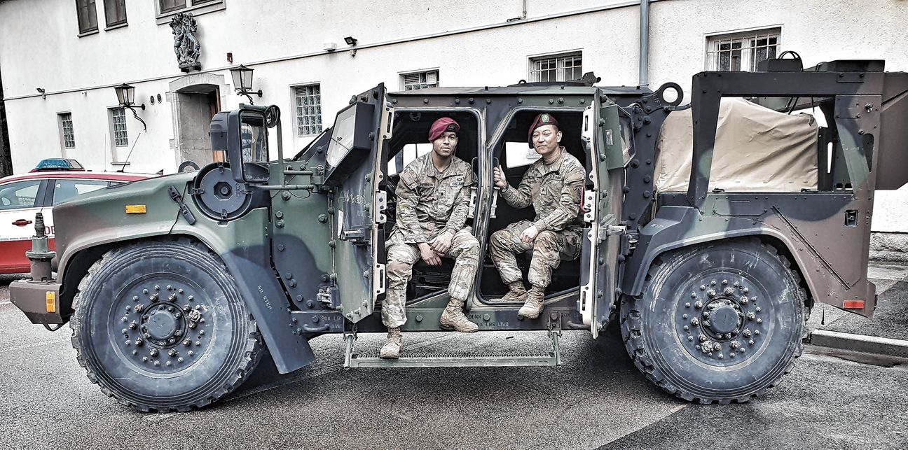 Auch außergewöhnliche Fahrzeuge der US-Army gibt es beim Tag der offenen Tür in Böblingen am 30. Mai zu sehen.