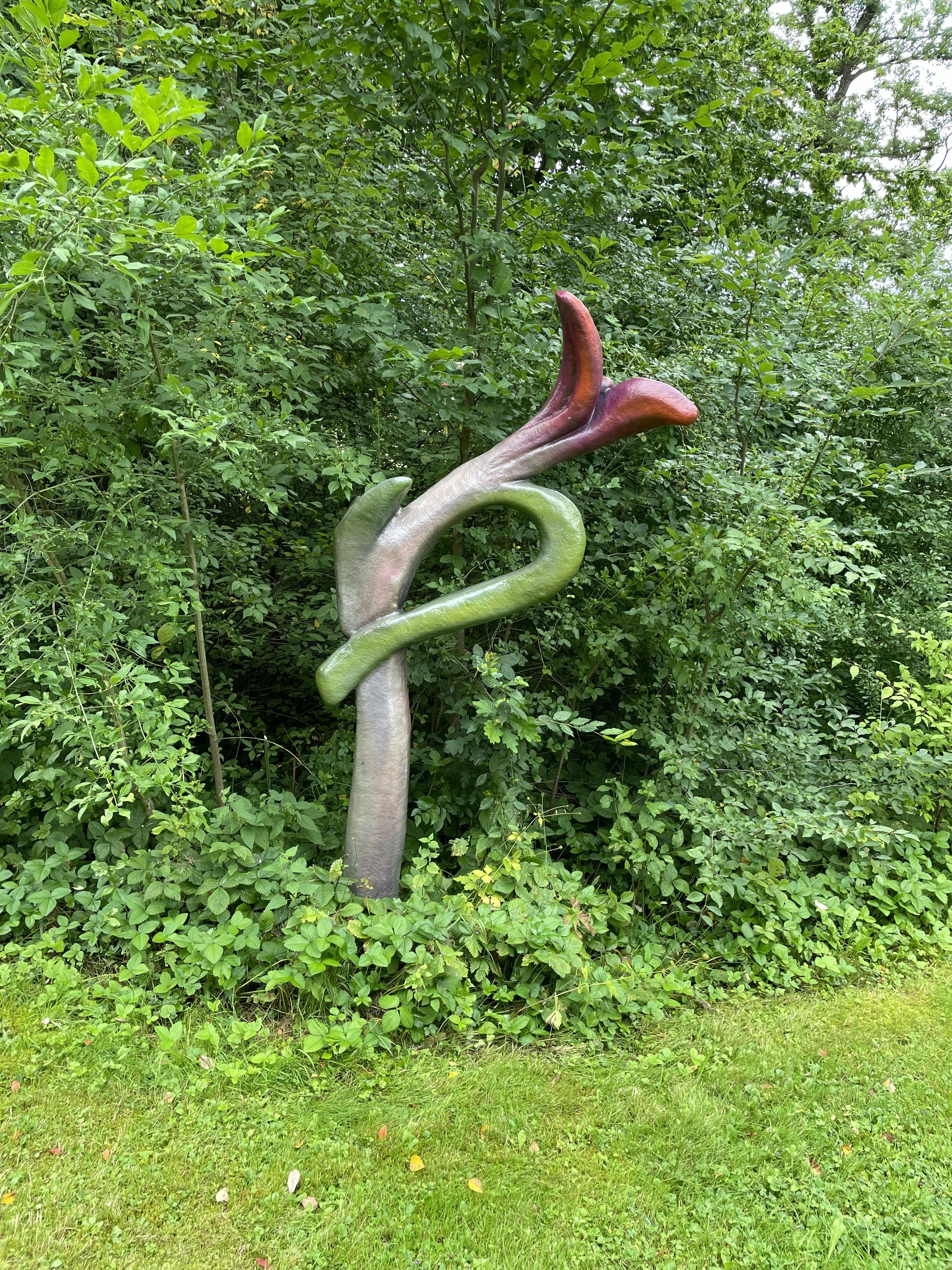 Ein Beispiel einer Bäurle-Großplastik im Maurener Park.           Bild: Stadt Böblingen