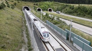 Neue Bahnstrecken werden im Verhältnis zum Neubau von Straßen seltener realisiert.