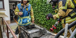Der Wäschetrockner hatte Feuer gefangen, konnt aber rasch gelöscht werden.