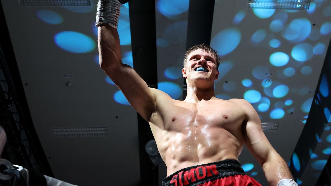 Voll austrainiert: Boxer Simon Zachenhuber.