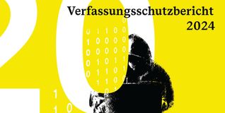 Die aktuelle Ausgabe des Verfassungsschutzberichtes.