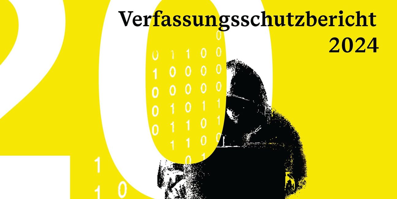 Die aktuelle Ausgabe des Verfassungsschutzberichtes.