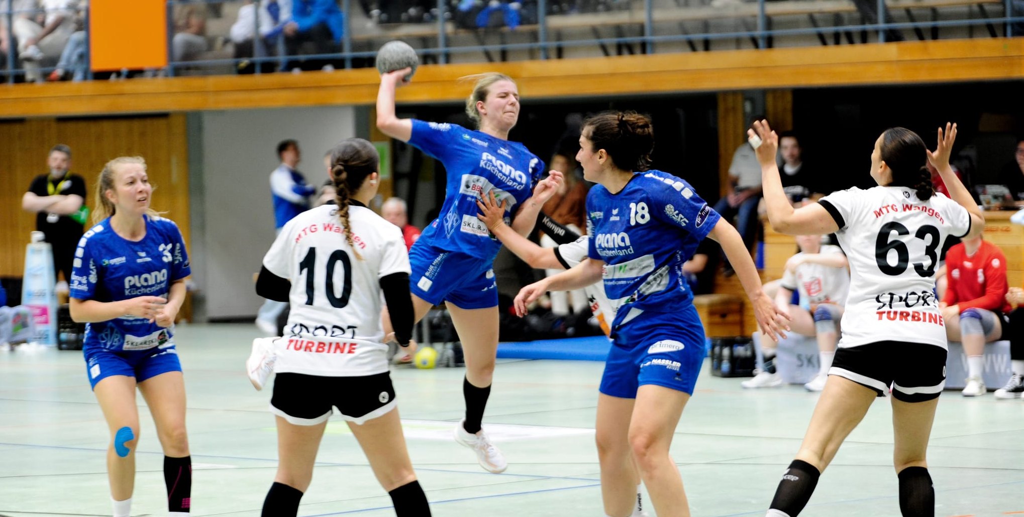 Svenja Hille traf im letzten Heimspiel der Oberliga-Saison vier Mal gegen Wangen.