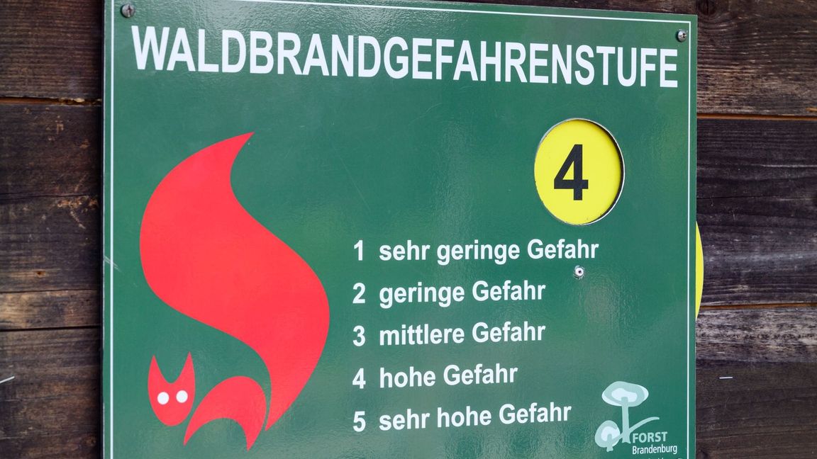 Die Waldbrandgefahr ist weiter gestiegen (Symbolfoto).