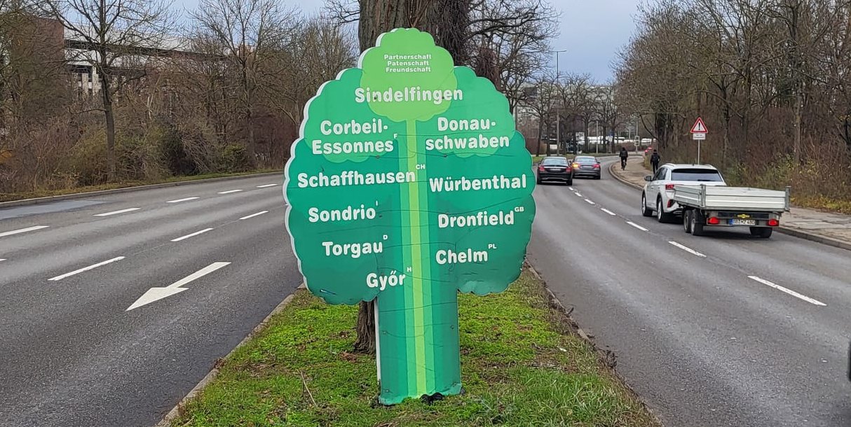 Die alten Partnerschaftsbäume verschwinden aus dem Stadtbild.Bild: Cardoso