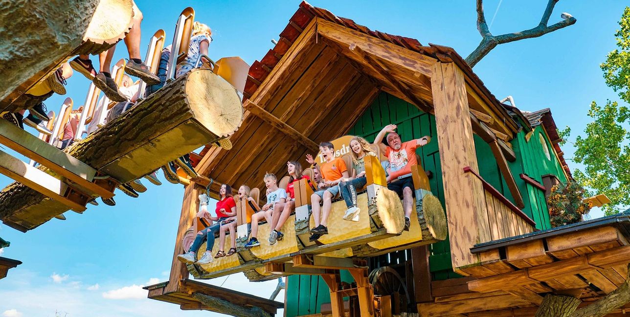 Für Mutige: Der Donnerbalken.