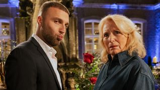 Realitystar Filip Pavlovic und Satirikerin Maren Kroymann haben zusammen gedreht.