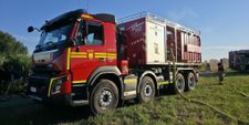 Der Feuerwehreinsatz auf den Feldern zwischen Böblingen und Dagersheim.
