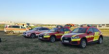 Der Feuerwehreinsatz auf den Feldern zwischen Böblingen und Dagersheim.