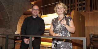 Organist und Oboistin