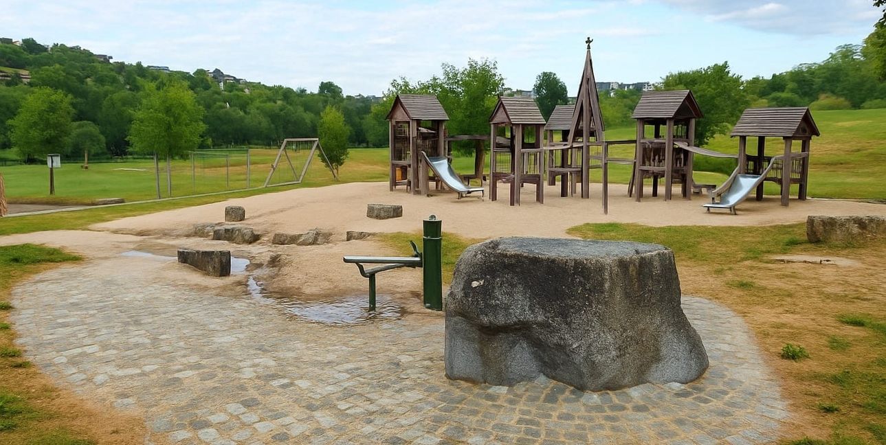 Abenteuer, Spaß und Natur auf 1,45 Hektar: Das Freizeitgelände Rosswiesen in Holzgerlingen.Bild: Klemm