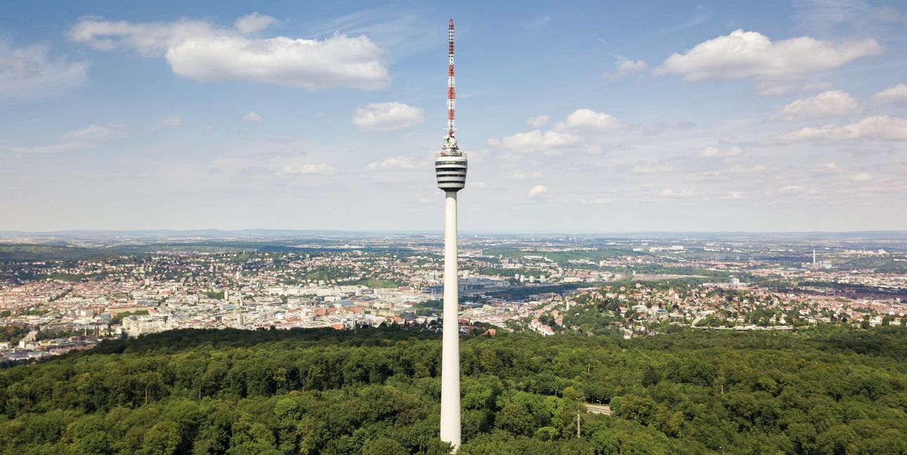 Der Stuttgarter Fernsehturm. Bild: SWR Media Services/Schönfeld Marketing