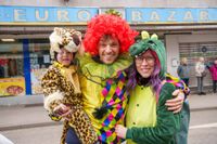 Mehr als Pferdemarkt: Buntes Treiben beim Leonberger Faschingsumzug