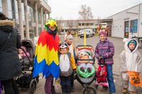 Mehr als Pferdemarkt: Buntes Treiben beim Leonberger Faschingsumzug