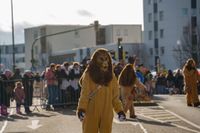 Mehr als Pferdemarkt: Buntes Treiben beim Leonberger Faschingsumzug