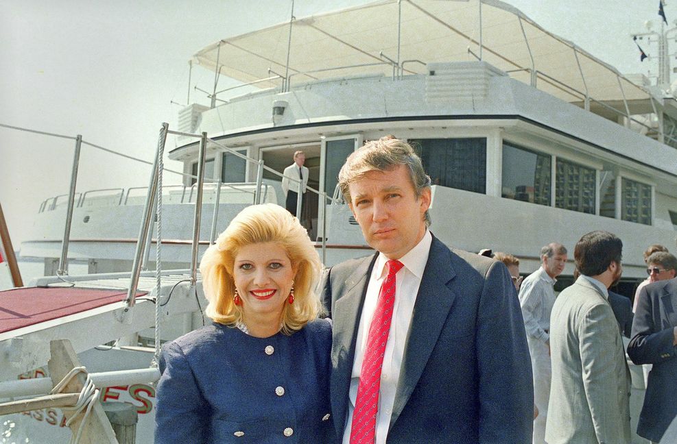 Erfolgstraumpaar der 80er Jahre: Ivana und Donald Trump.