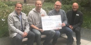 Von links: Steffen Stürner, Patrick Schlecht, Hendrik Floer und Andreas Senn.