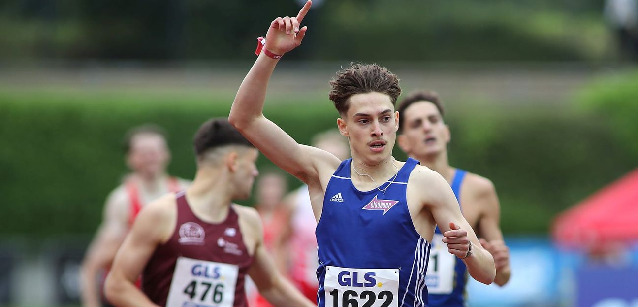 Der Sindelfinger Alexander Stepanov fährt als Jahrgangsbester über die 800 Meter nach Dresden. Bild: Görlitz