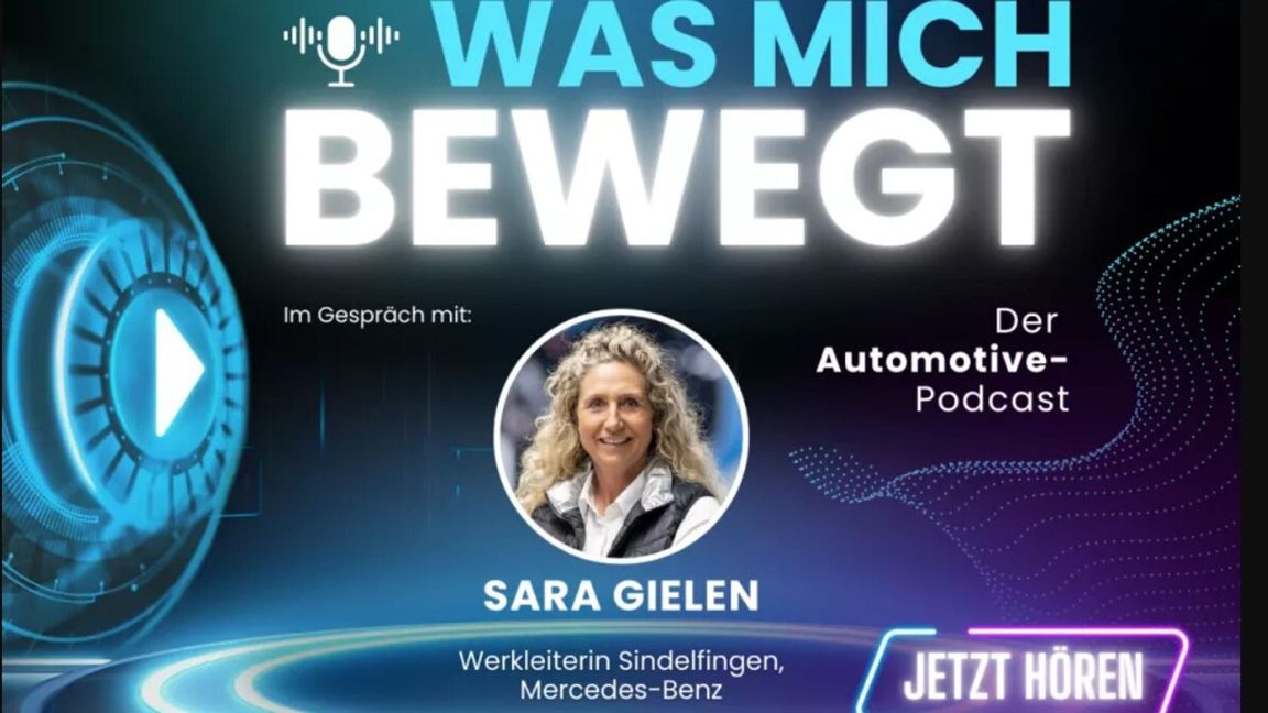 Sara Gielen arbeitete mehr als 20 Jahren bei Ford, bevor sie Werkleiterin bei Mercedes in Sindelfingen geworden ist.