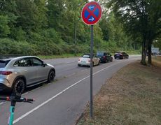 Seit 16. Juli gilt ein erweitertes Halteverbot am Sindelfinger Freibad auf Höhe der Fahrradständer.