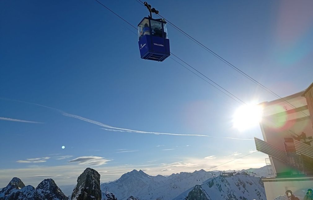 Blick von der Valluga.