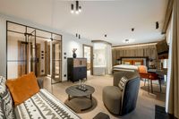 Die 45 Quadratmeter große Wellnesssuite Söldenkogl hat eine eigene Sauna. Bild: Rudi Wyhlidal