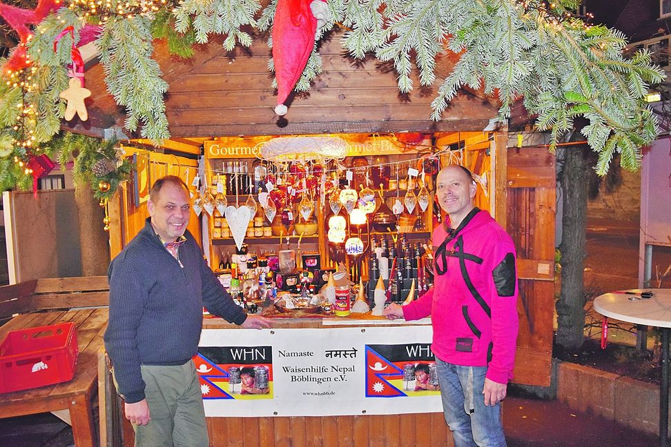 Gemeinsam für den guten Zweck: Alexander Munoz-Gürtler (links) und Bernd Gürtler.