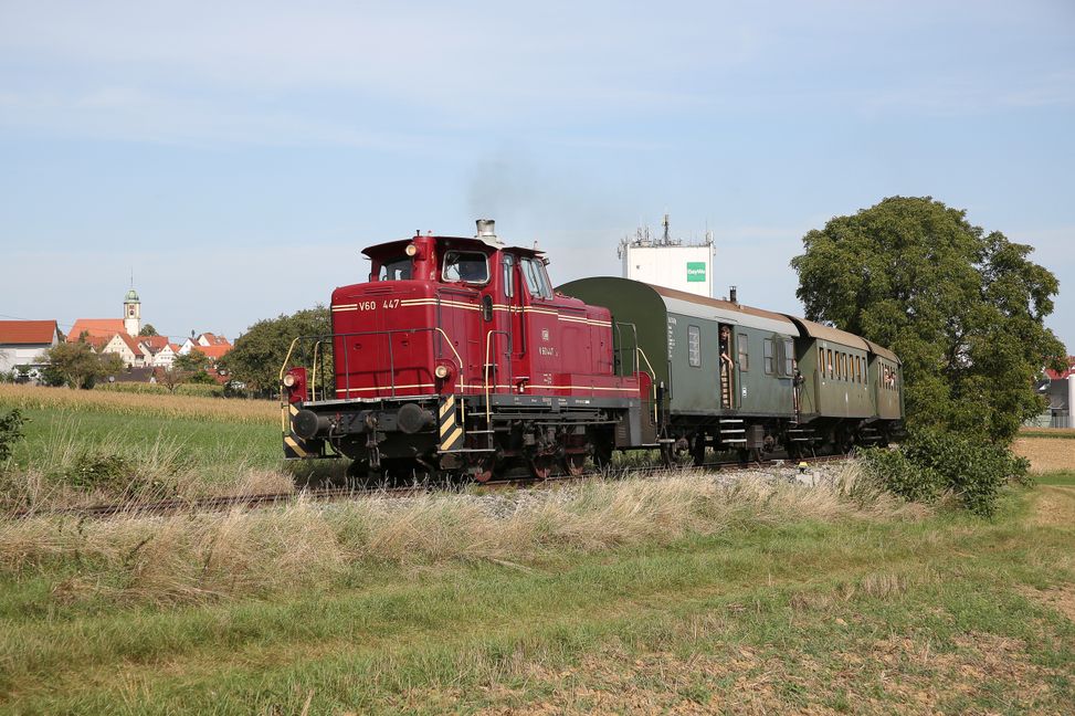 Für die 22 Kilometer lange Eisenbahnstrecke zwischen Korntal und Weissach benötigt er rund eine Stunde Fahrzeit.  Bild: z