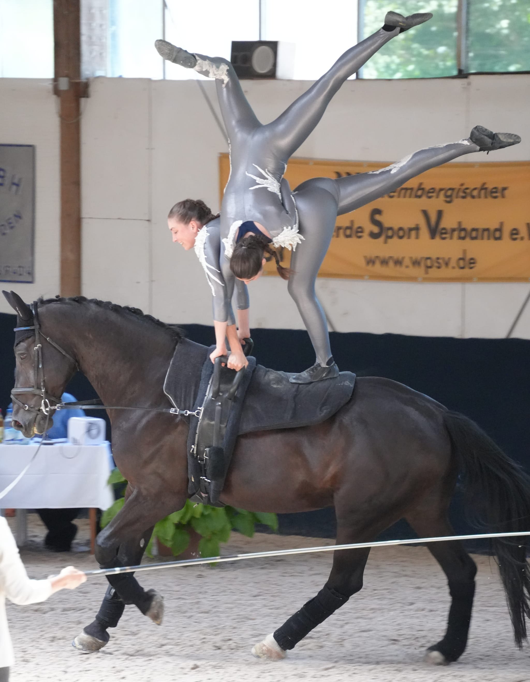 Annalena und Janina Fritz überzeugte mit konstant starken Leistungen.