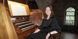 Mona Hartmann gab ihr erstes Orgel-Solokonzert bei der Orgelreihe.