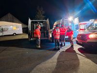 Die Suche nach der 85-Jährigen lief auch in der Nacht weiter.