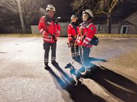 Die Suche nach der 85-Jährigen lief auch in der Nacht weiter.