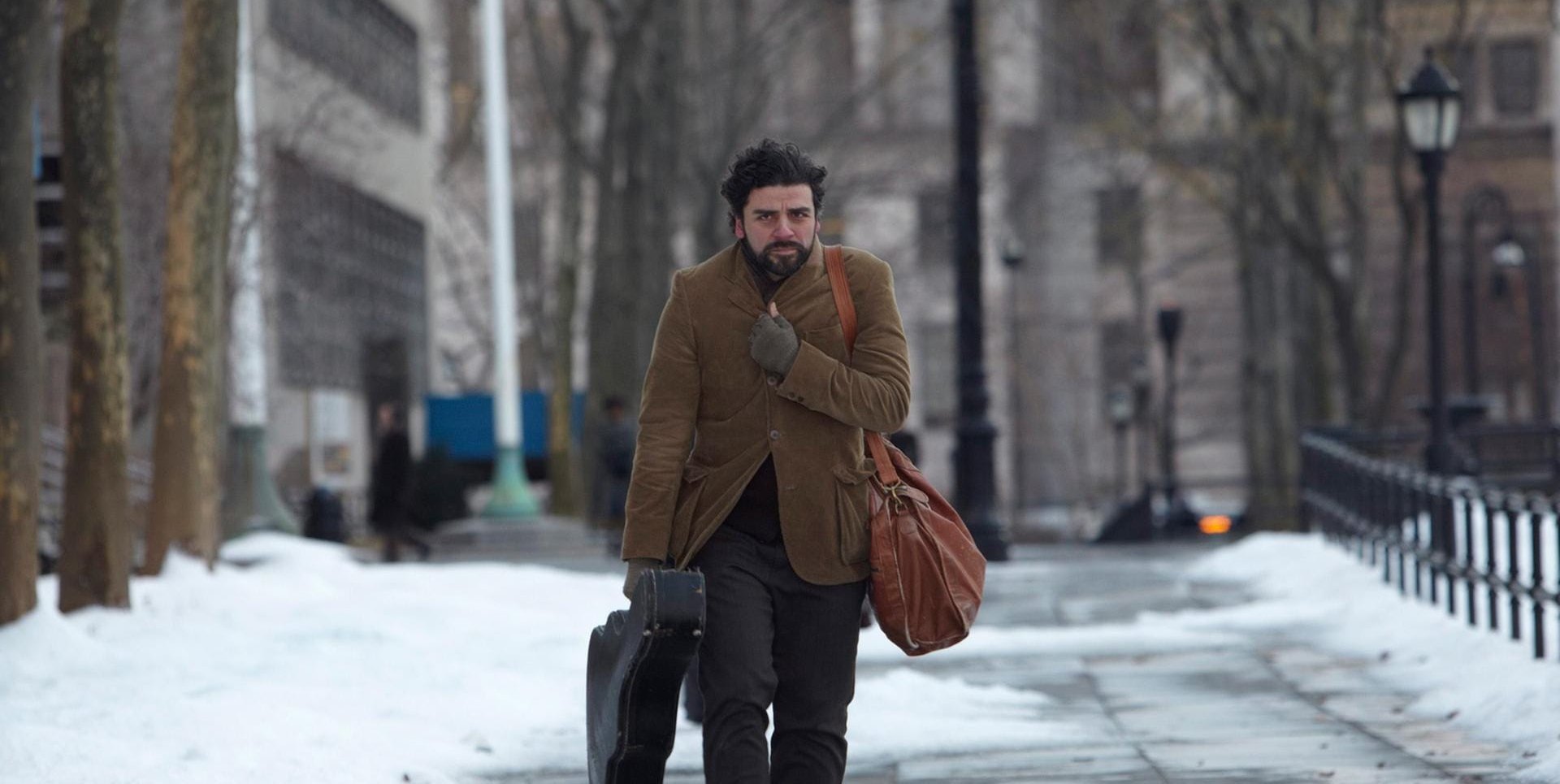Der Winter 1961 in New York war kalt. Oscar Isaac in „Inside Llewyn Davis“.
