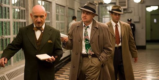 Ben Kingsley, Leonardo DiCaprio und Mark Ruffalo in „Shutter Island“.