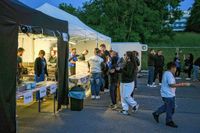 Gemeinsam Fußballschauen, gemeinsam feiern beim Public Viewing in Weil im Schönbuch.