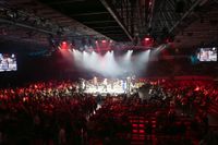 Volle Hütte bei der langen Boxnacht im Glaspalast.