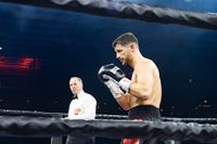 Volle Hütte bei der langen Boxnacht im Glaspalast.