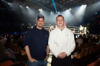 Volle Hütte bei der langen Boxnacht im Glaspalast.
