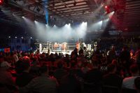 Volle Hütte bei der langen Boxnacht im Glaspalast.